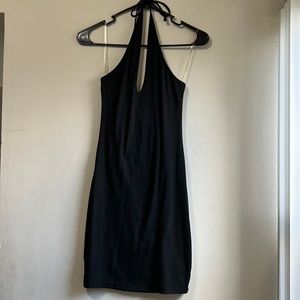 Wild fable small black halter dress